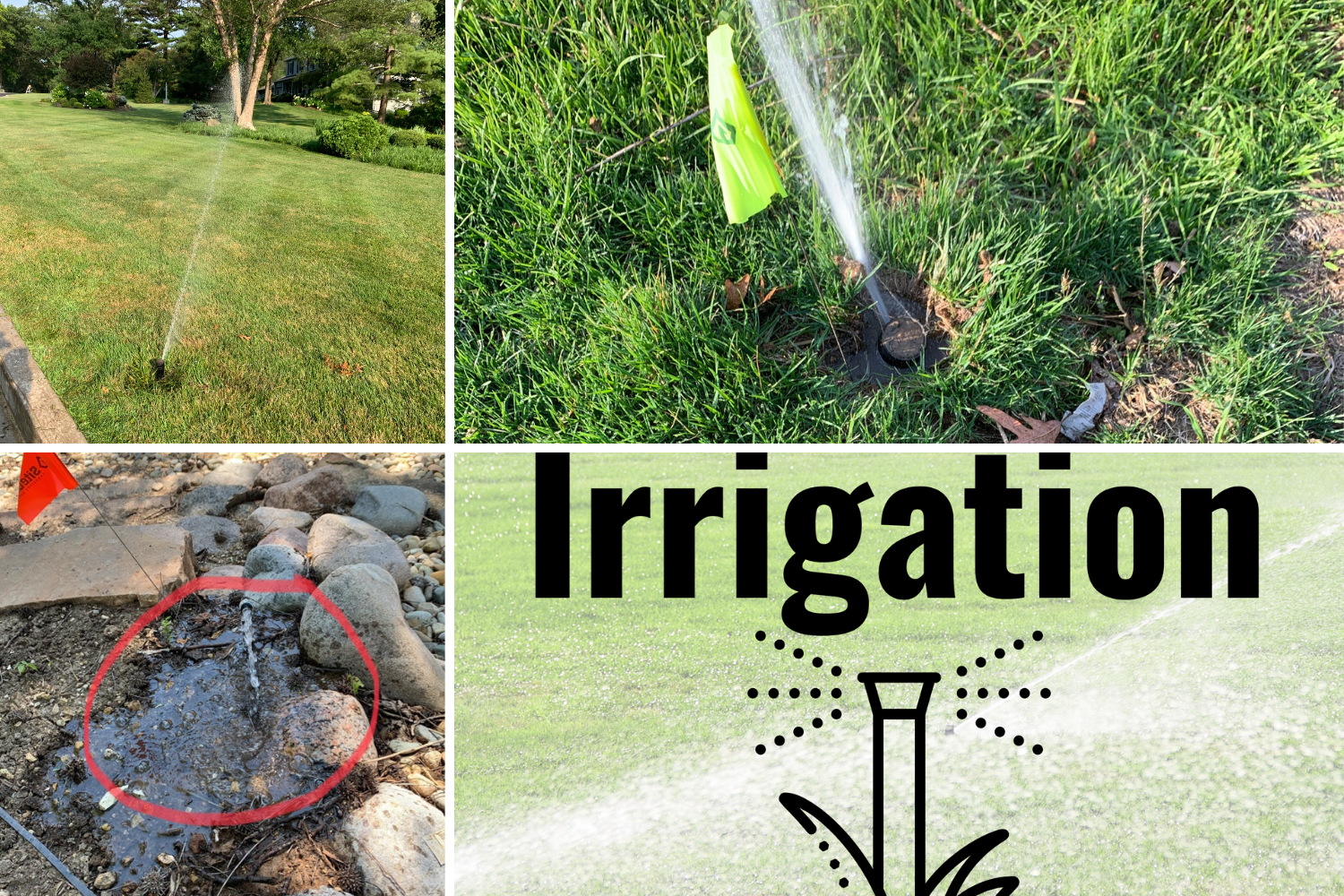 Irrigation and sprinkler repair